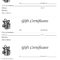 Gift Certificate Template Free – Fill Online, Printable In Black And White Gift Certificate Template Free