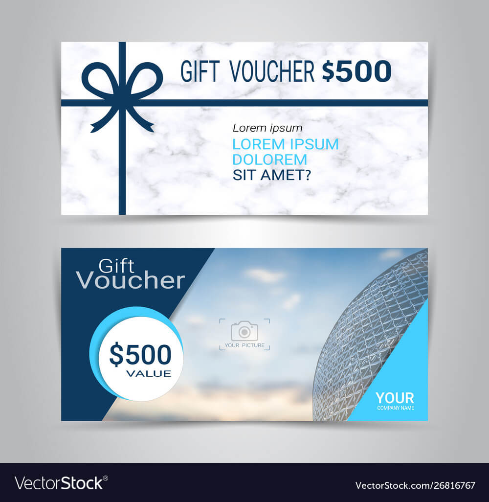 Gift Certificates And Vouchers Discount Coupon With Regard To Company Gift Certificate Template