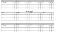 Golf Score Card Template | Golf Crafts, Golf Scorecard, Golf with regard to Golf Score Cards Template