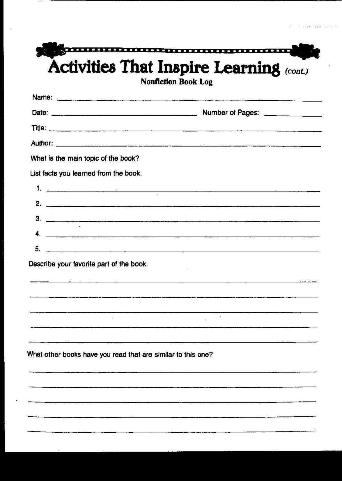 Grade Report Template Aplg Planetariumsorg New 4Th Grade Regarding Book Report Template 4Th Grade