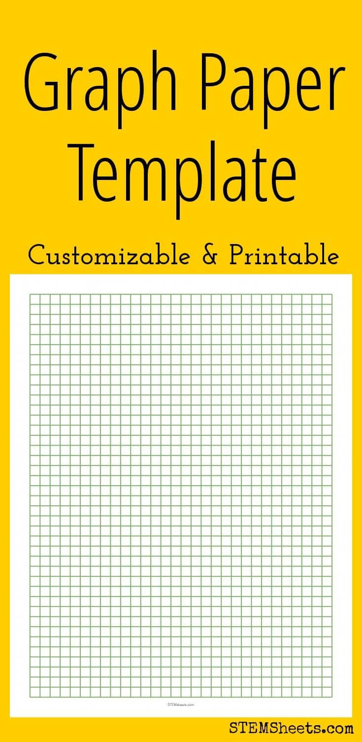 Graph Paper – Customizable And Printable | Perler Bead Patterns With Blank Perler Bead Template