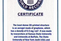 Guinness World Record Certificate Template - Zimer.bwong.co regarding Guinness World Record Certificate Template