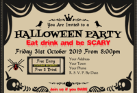 Halloween Certificate &amp; Award Templates At pertaining to Halloween Certificate Template