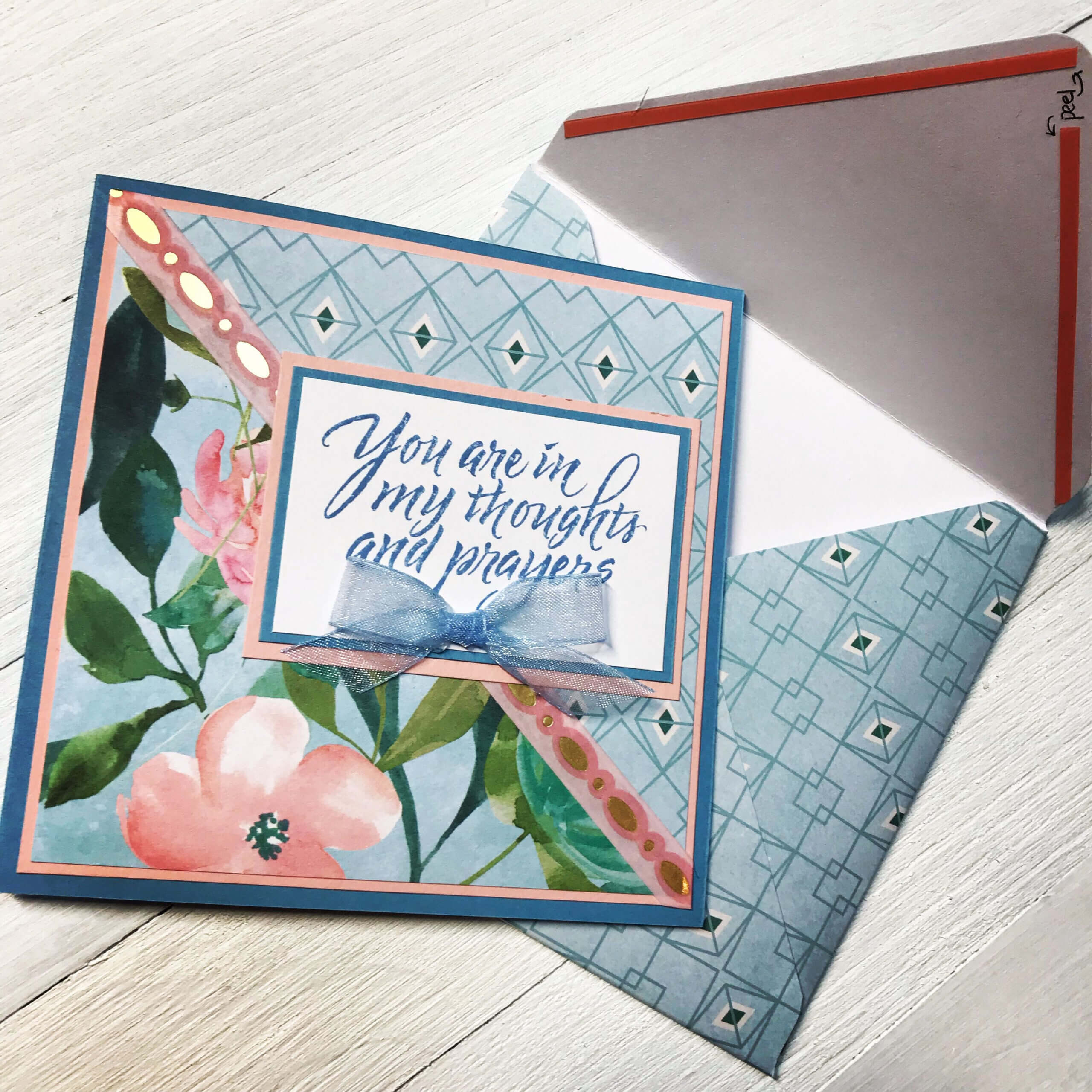 Handmade Card Using Spring Posies Paper Padrecollections Regarding Recollections Card Template