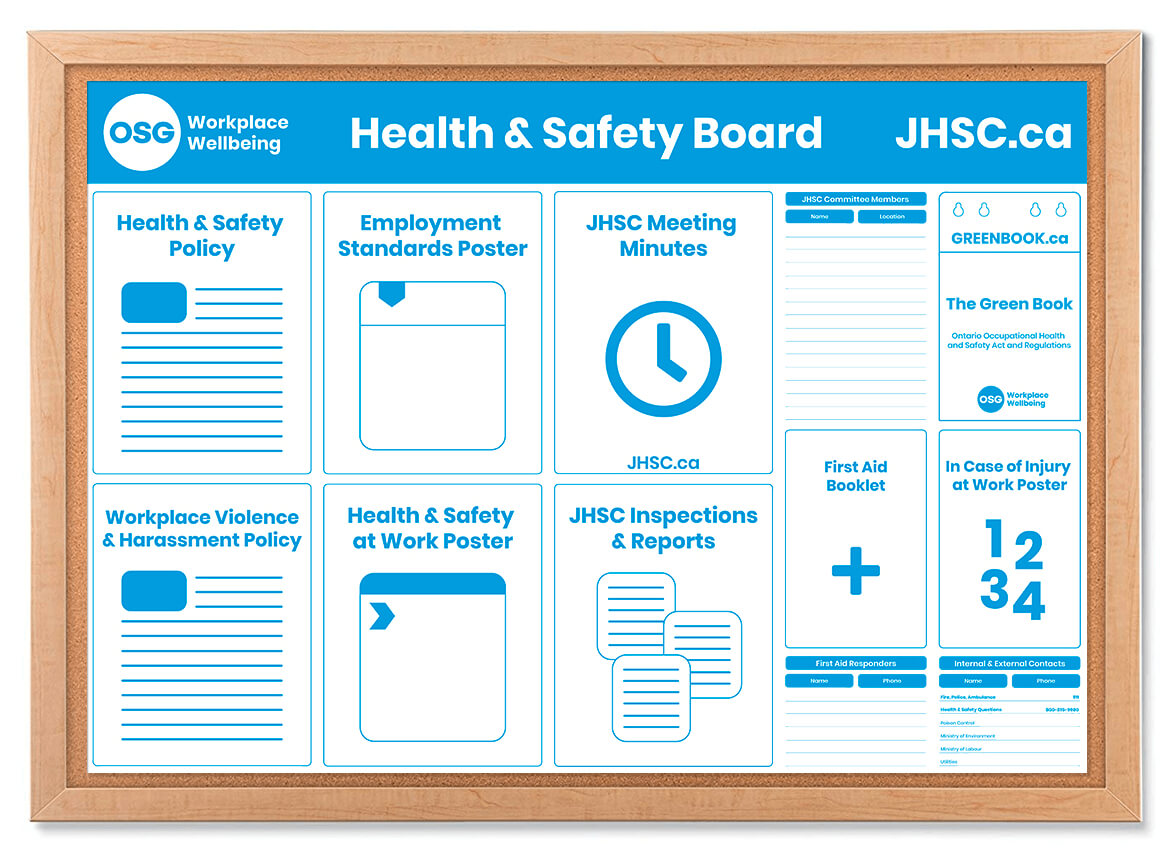 Health And Safety Board Poster Template – Osg Within Health And Safety Board Report Template