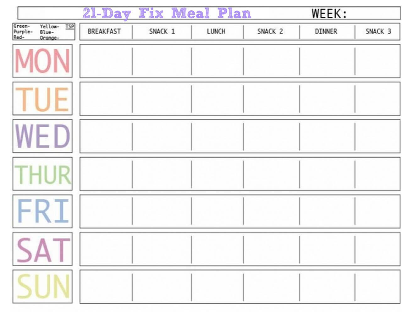 Here Is A Blank Meal Plan Template You Can Use. (Diet Plan Throughout Meal Plan Template Word