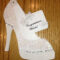 High Heel Shoe Card – Bridal Shower Tanya Bell's High Pertaining To High Heel Shoe Template For Card