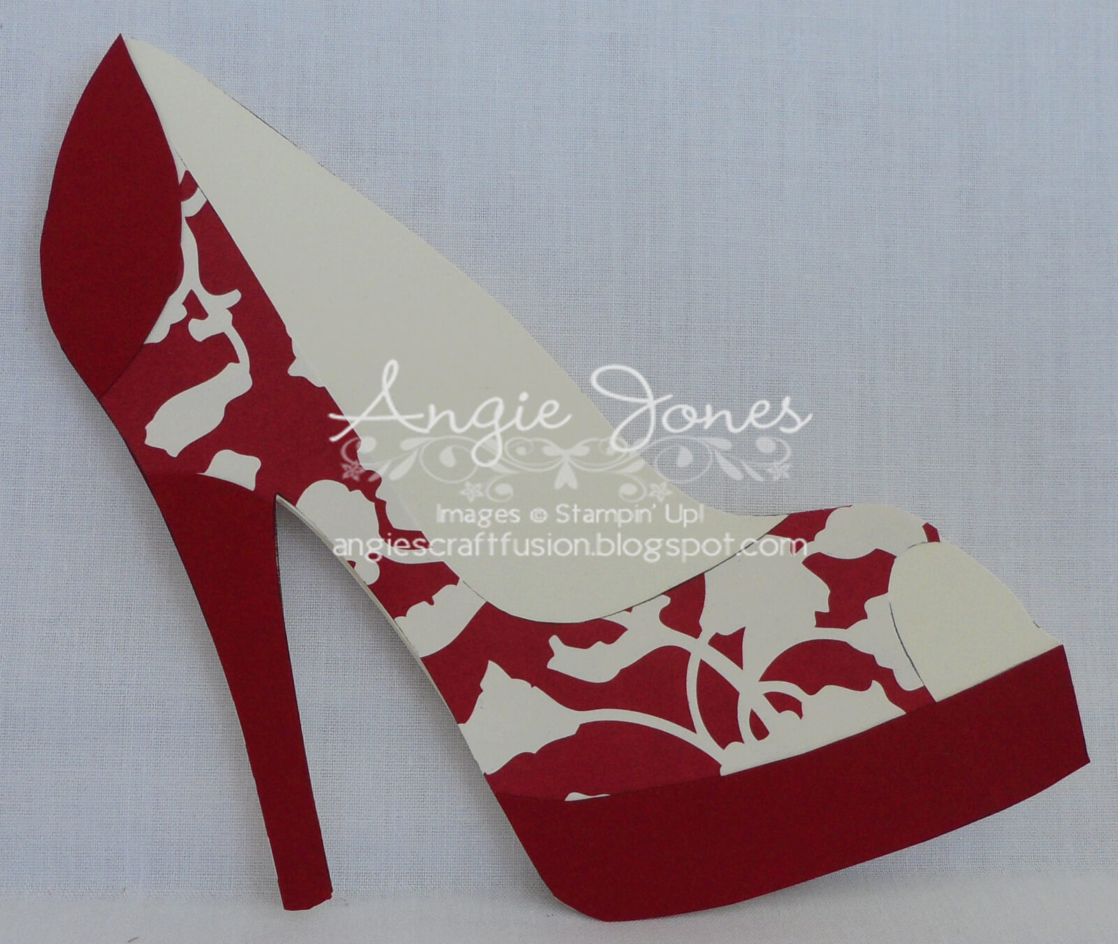 High Heel Shoe Card | Paper Shoes, Shoe Template, Heels For High Heel Template For Cards