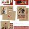 Holiday Card Photoshop Templates For Photographers Pertaining To Holiday Card Templates For Photographers
