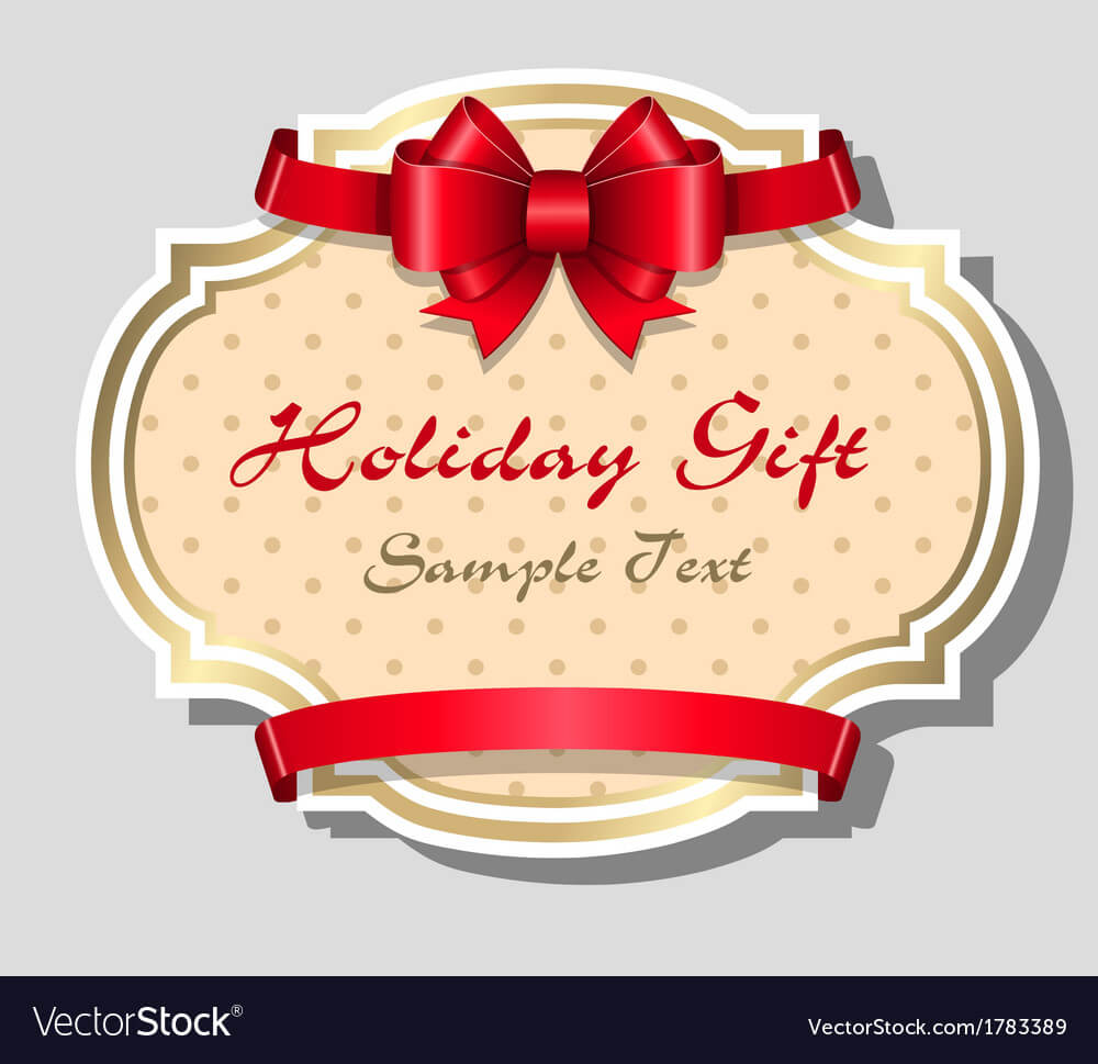 Holiday Gift Card Template Throughout Free Holiday Photo Card Templates