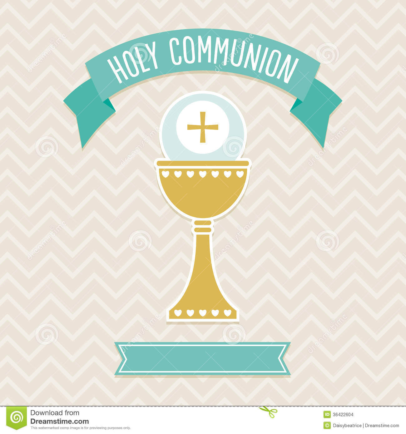 Holy Communion Card Template Stock Vector – Illustration Of With First Holy Communion Banner Templates