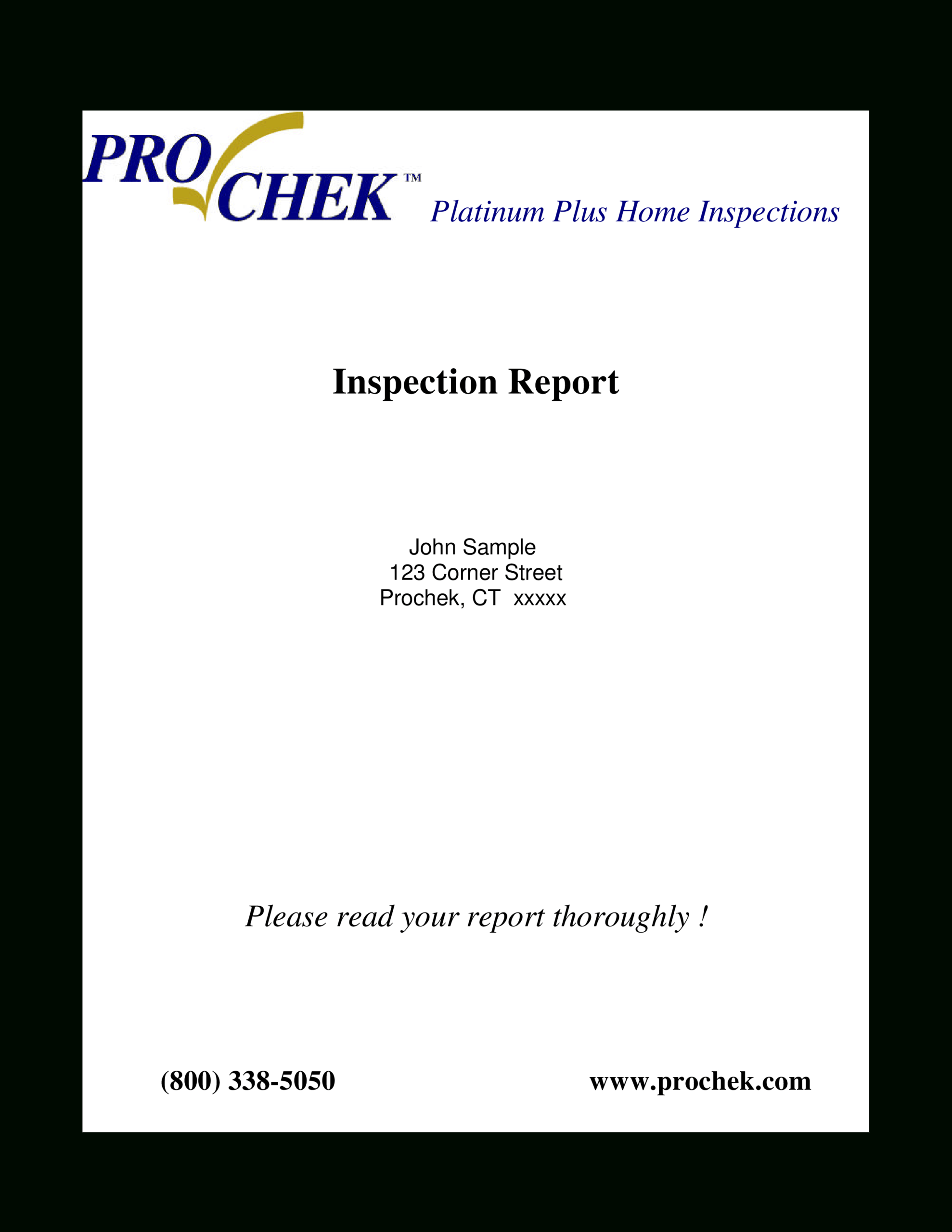 Home Inspection Report | Templates At Allbusinesstemplates Regarding Home Inspection Report Template