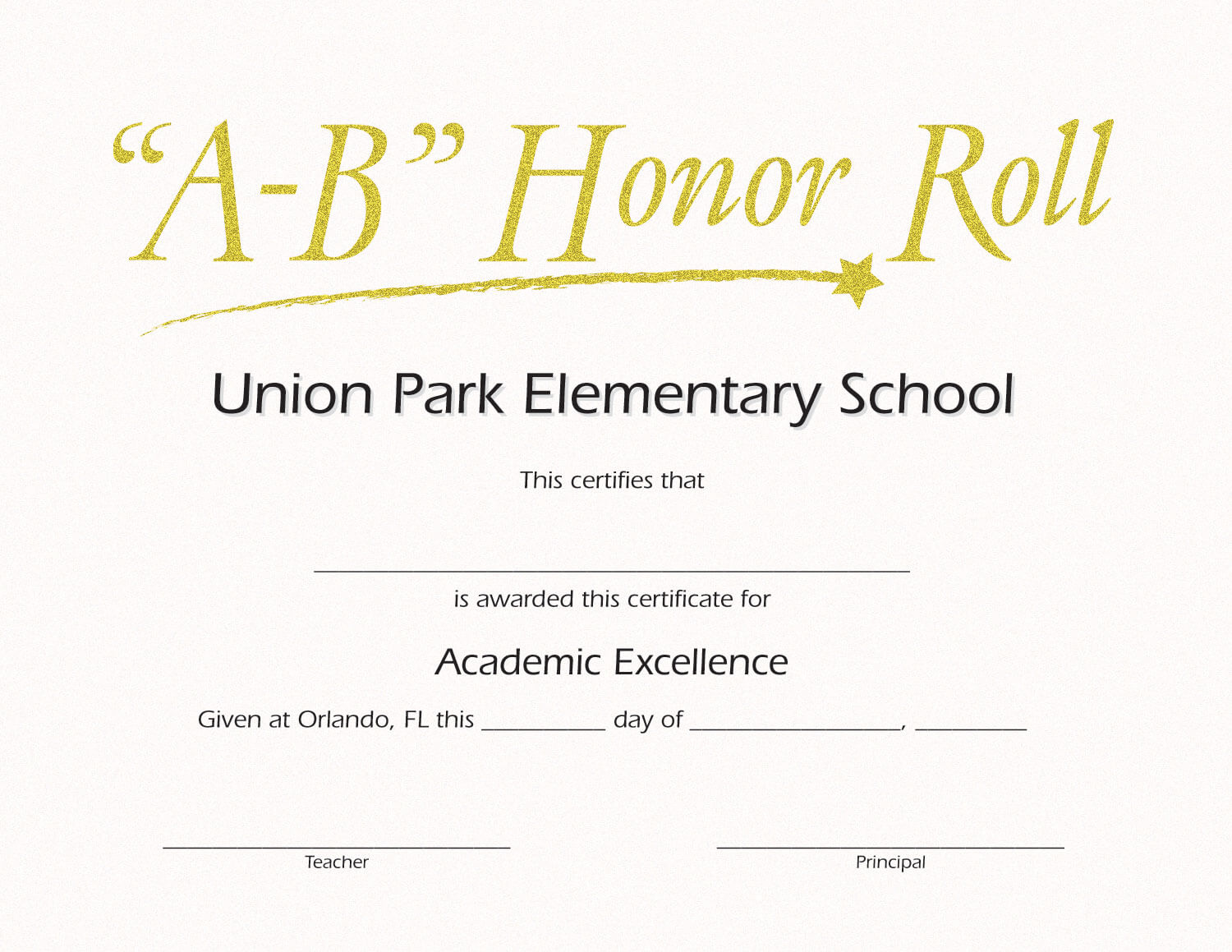 Honor Roll Templates. Honor Roll Certificate Templates A With Regard To Honor Roll Certificate Template