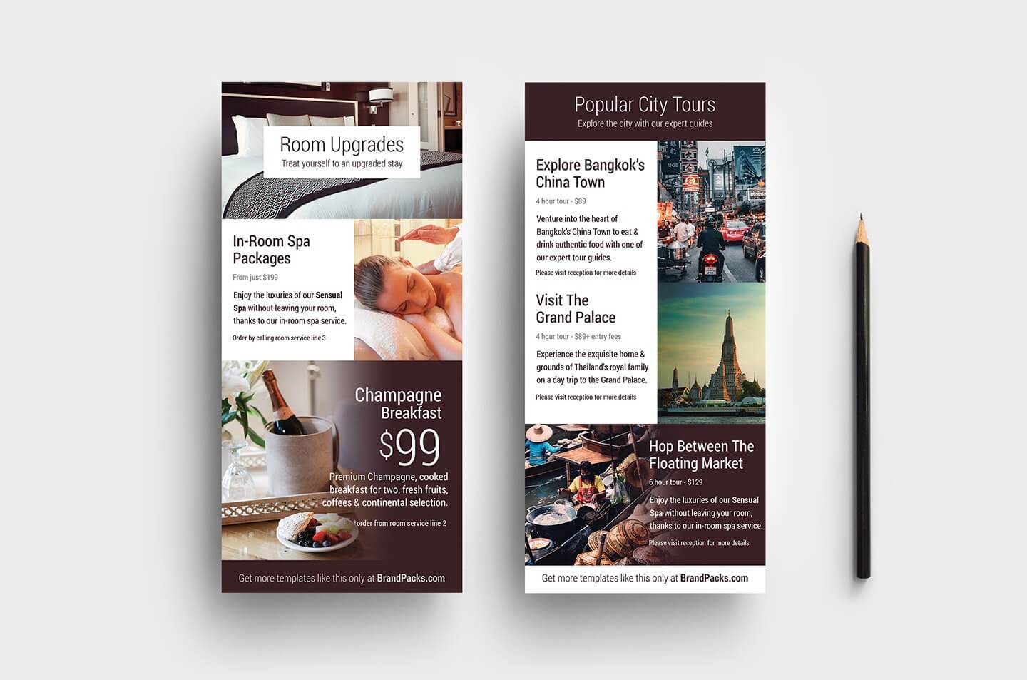 Hotel Dl Card Template V2 – Psd, Ai & Vector – Brandpacks Throughout Dl Card Template