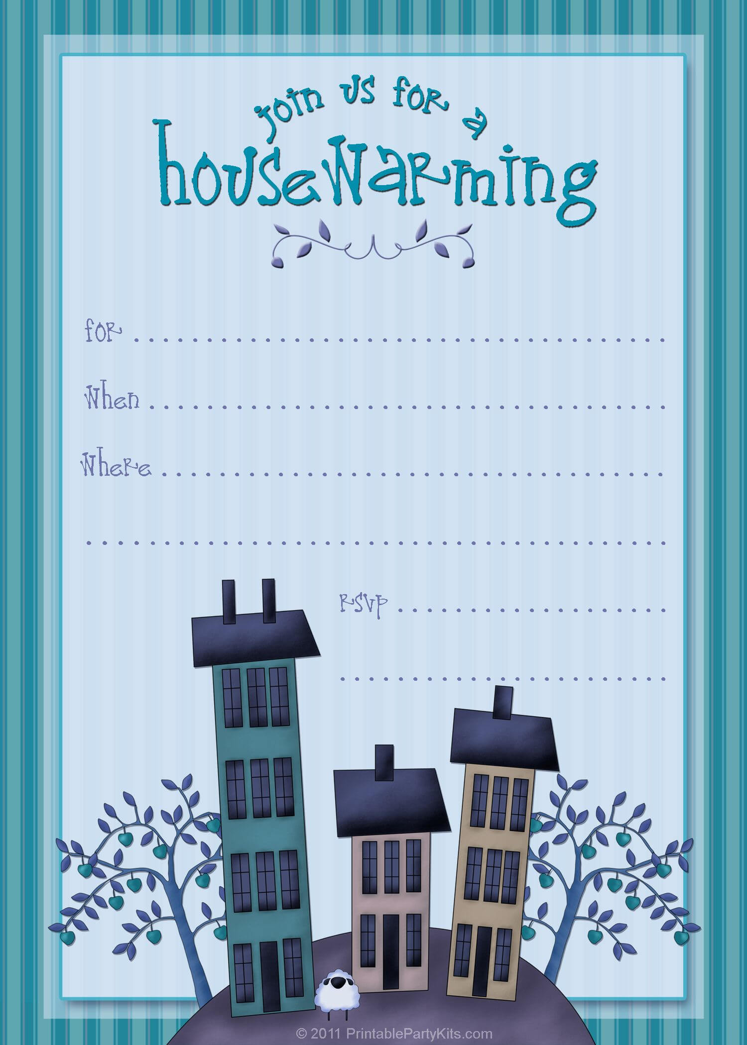 Housewarming Invite Template | Housewarming Invitation Pertaining To Free Housewarming Invitation Card Template