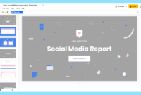 How To Build A Monthly Social Media Report inside Social Media Report Template