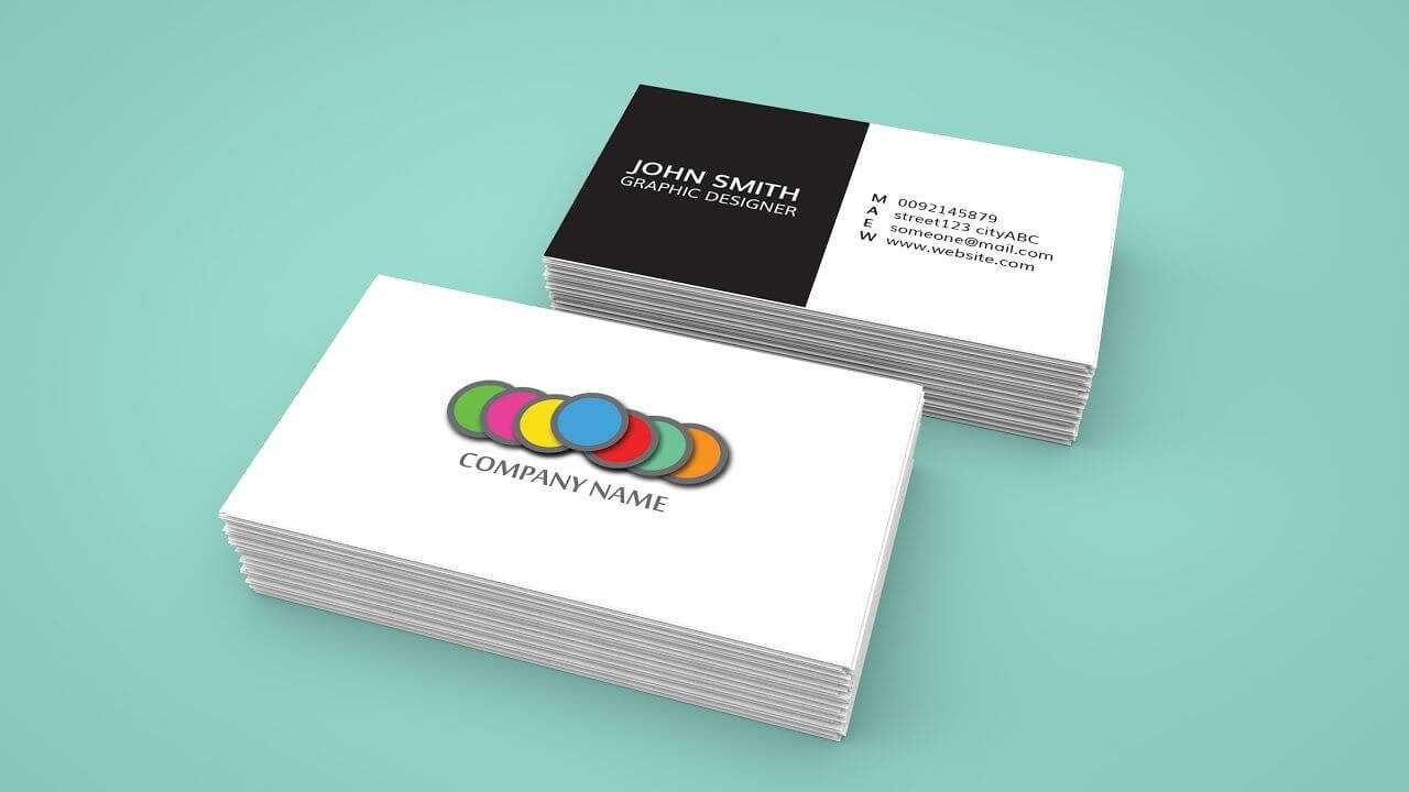 How To Create A Business Card In Adobe Indesign And 3D Within Photoshop Cs6 Business Card Template