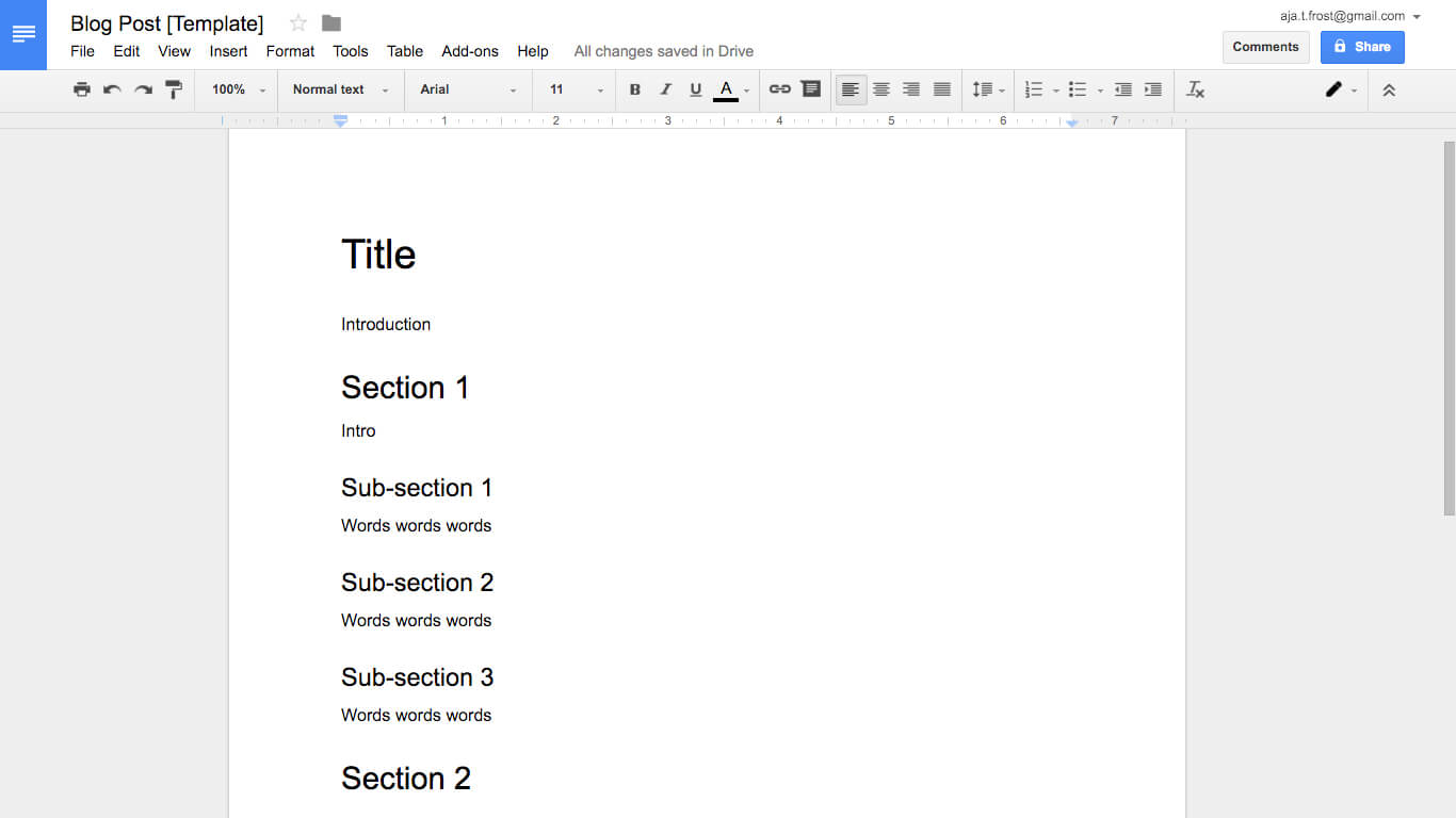 How To Create Effective Document Templates Inside Google Word Document Templates