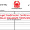 How To Get Good Conduct Certificate In Uae – Uae Labours Blog Pertaining To Good Conduct Certificate Template