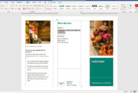How To Make A Brochure On Microsoft Word with regard to Brochure Template On Microsoft Word