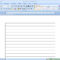 How To Make Lined Paper In Word 2007: 4 Steps (With Pictures) Regarding Microsoft Word Lined Paper Template