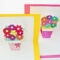 How To Make Pop Up Flower Cards With Free Printables For Free Printable Pop Up Card Templates