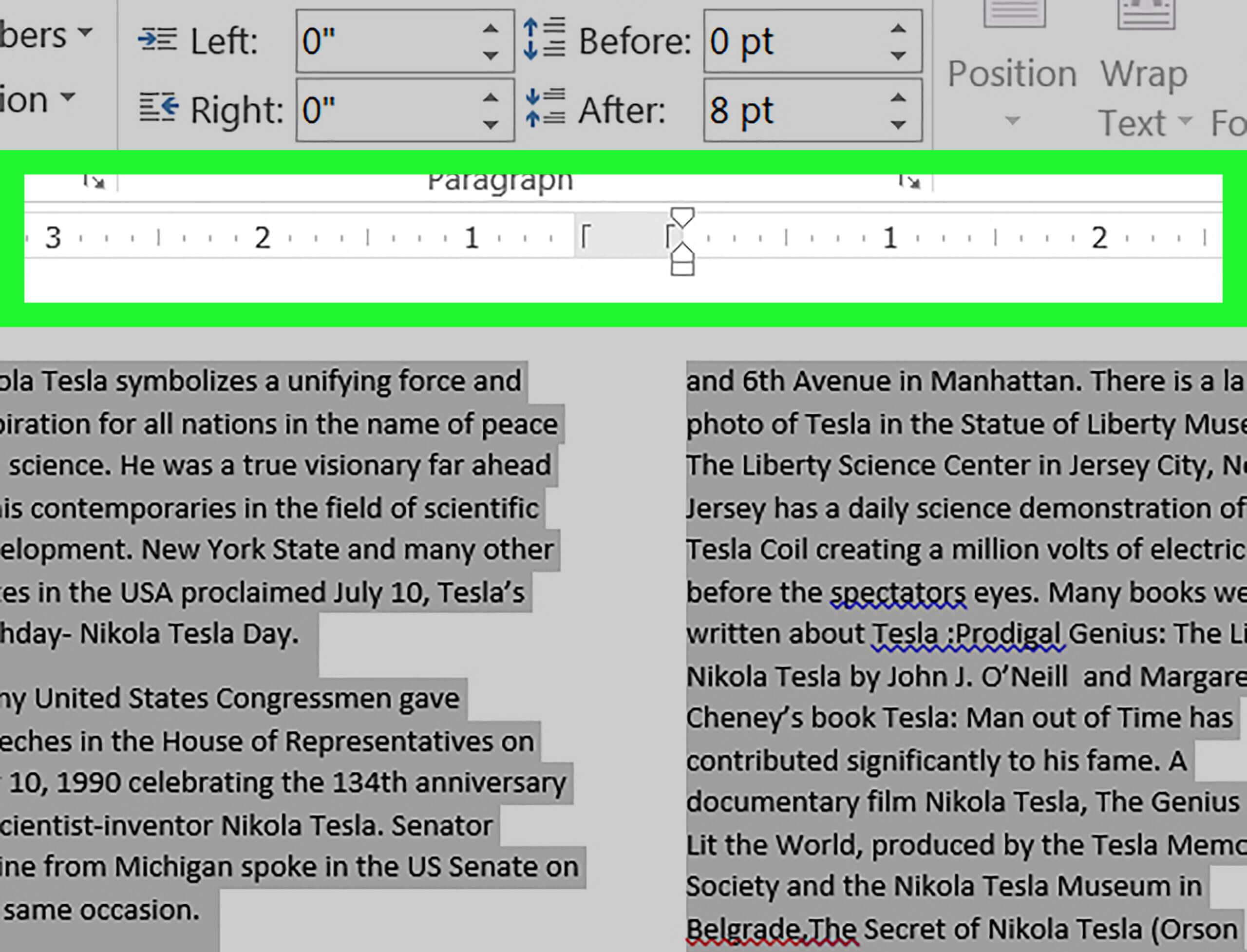 How To Make Two Columns In Microsoft Word – Wikihow With Regard To 3 Column Word Template