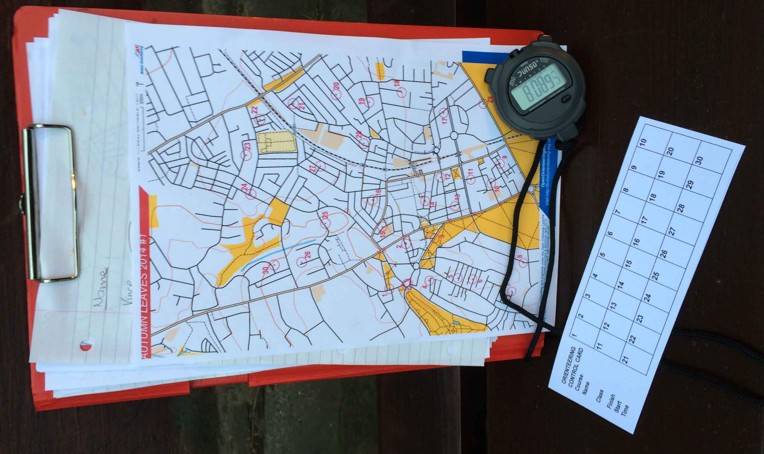 How To Plan A Street O Event – Claro Orienteering Regarding Orienteering Control Card Template