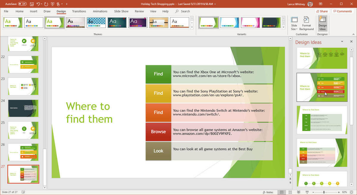 How To Use Design Ideas To Spruce Up Your Powerpoint Inside Save Powerpoint Template As Theme
