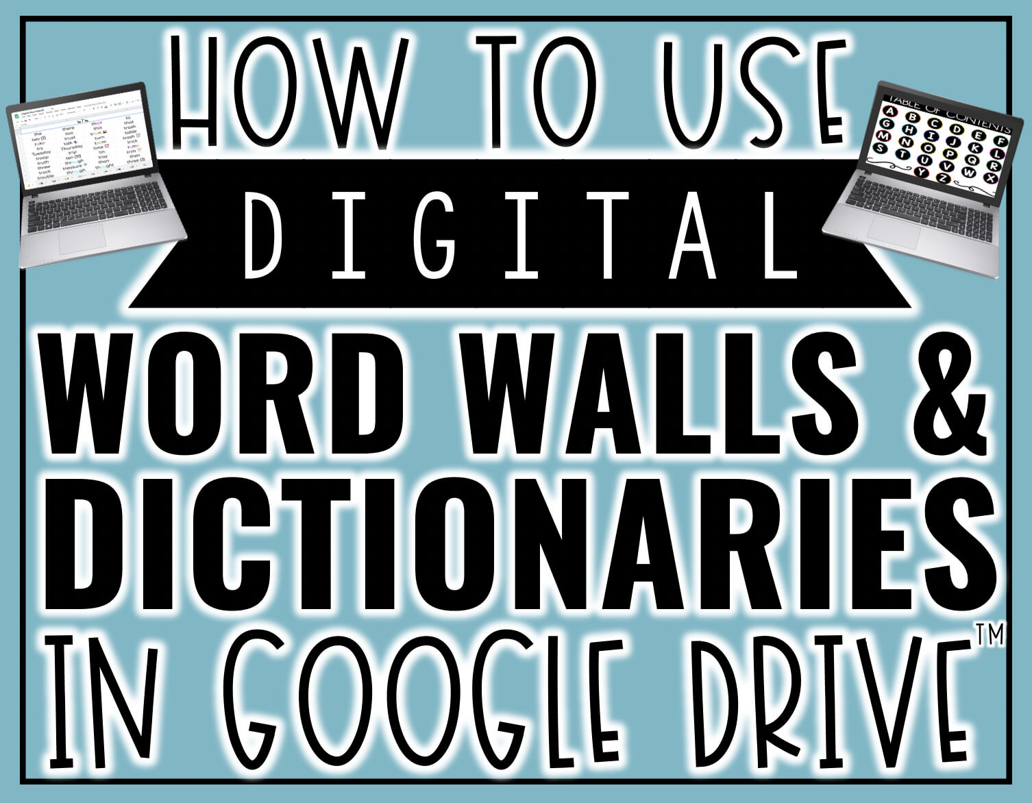 How To Use Digital Word Walls And Dictionaries In Google Throughout Blank Word Wall Template Free