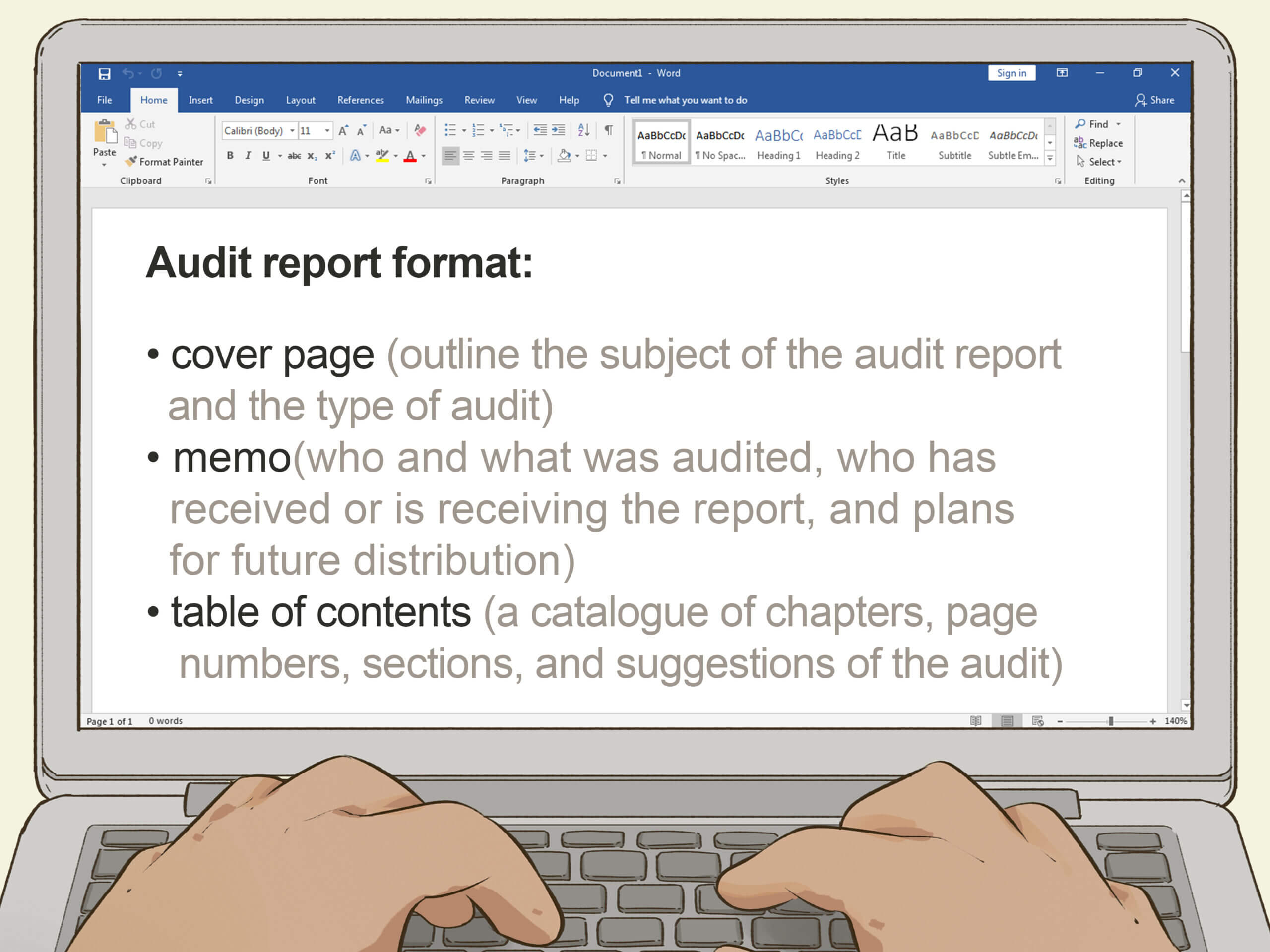 How To Write An Audit Report: 14 Steps (With Pictures) – Wikihow With Regard To Internal Control Audit Report Template