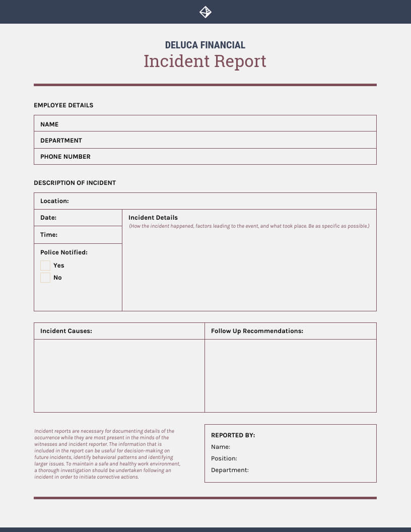 How To Write An Effective Incident Report [Examples + With Serious Incident Report Template