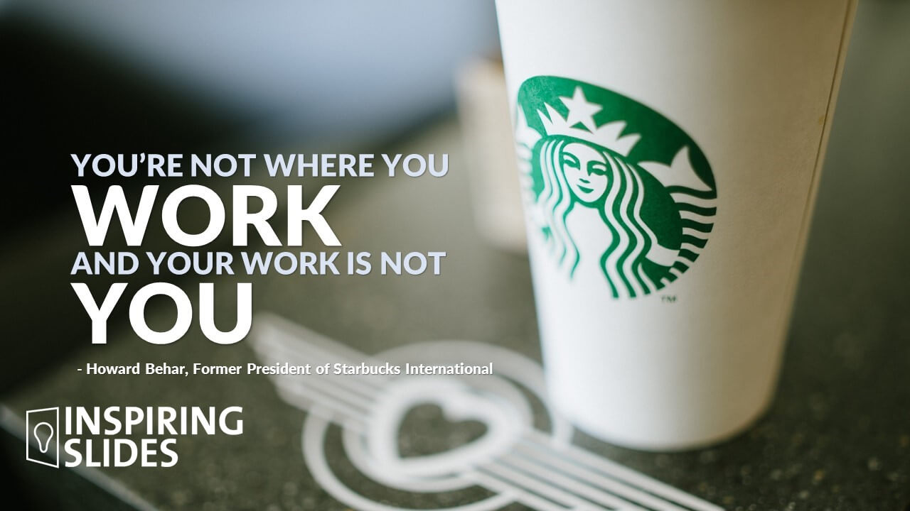 Howard Behar – Slide | Inspiringslides For Starbucks Powerpoint Template