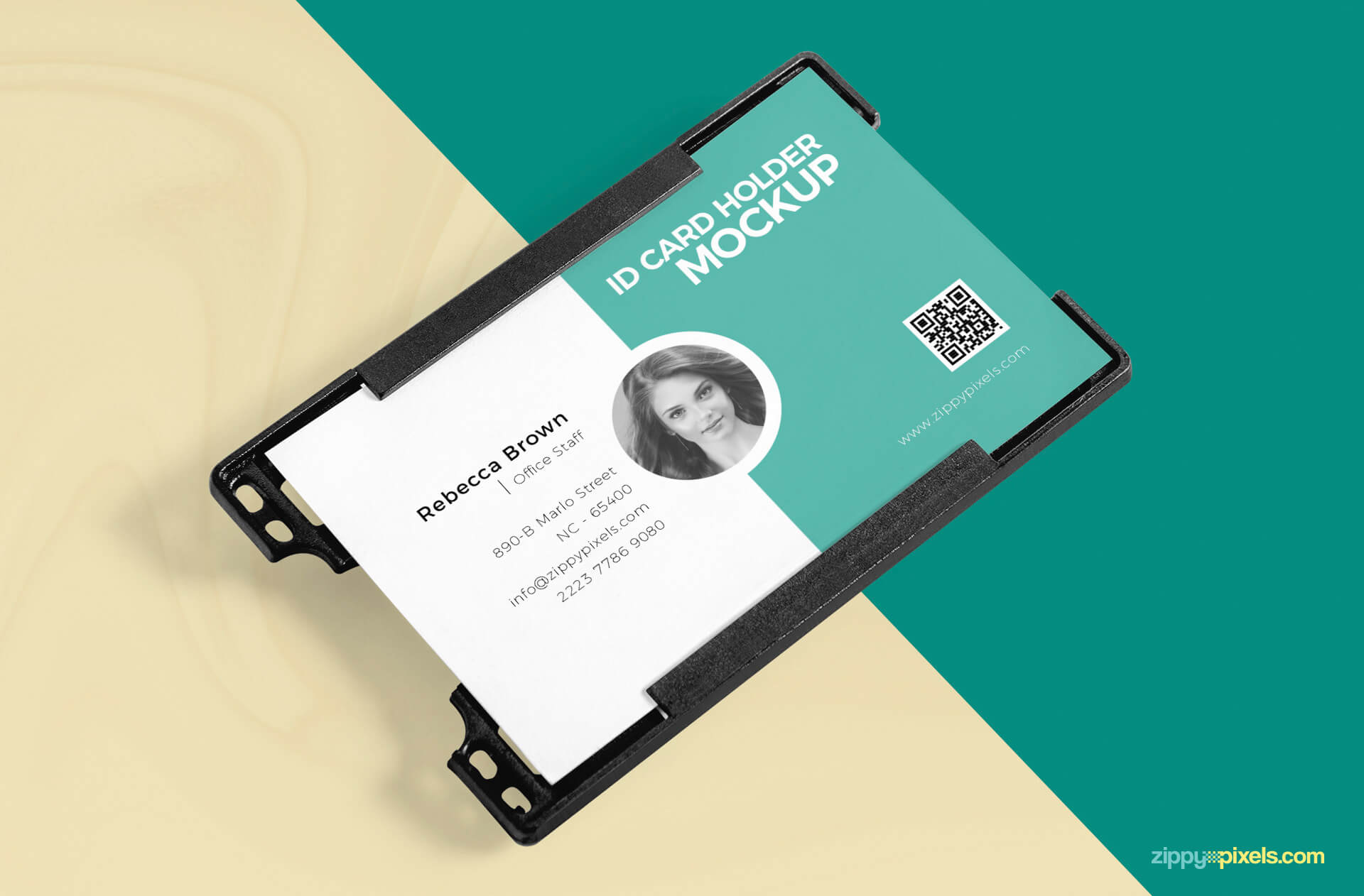 Id Card Holder Mockup | Free Psd Download | Zippypixels Regarding Id Card Design Template Psd Free Download