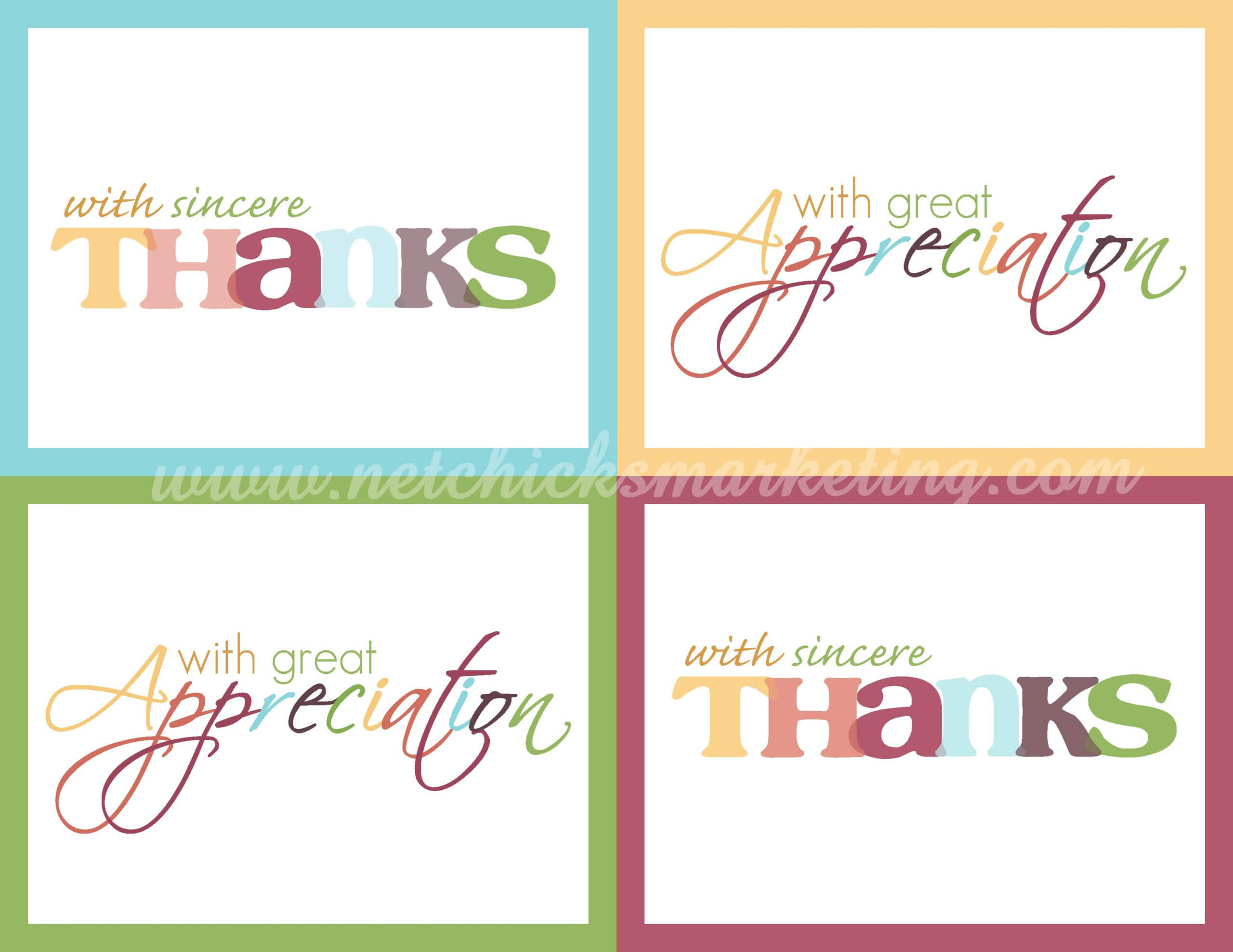 Image Result For Postcards Free Printable | Printable Thank Intended For Powerpoint Thank You Card Template