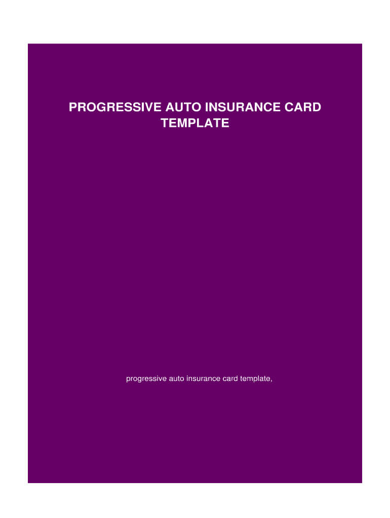 Insurance Card Template – Fill Online, Printable, Fillable With Regard To Car Insurance Card Template Free