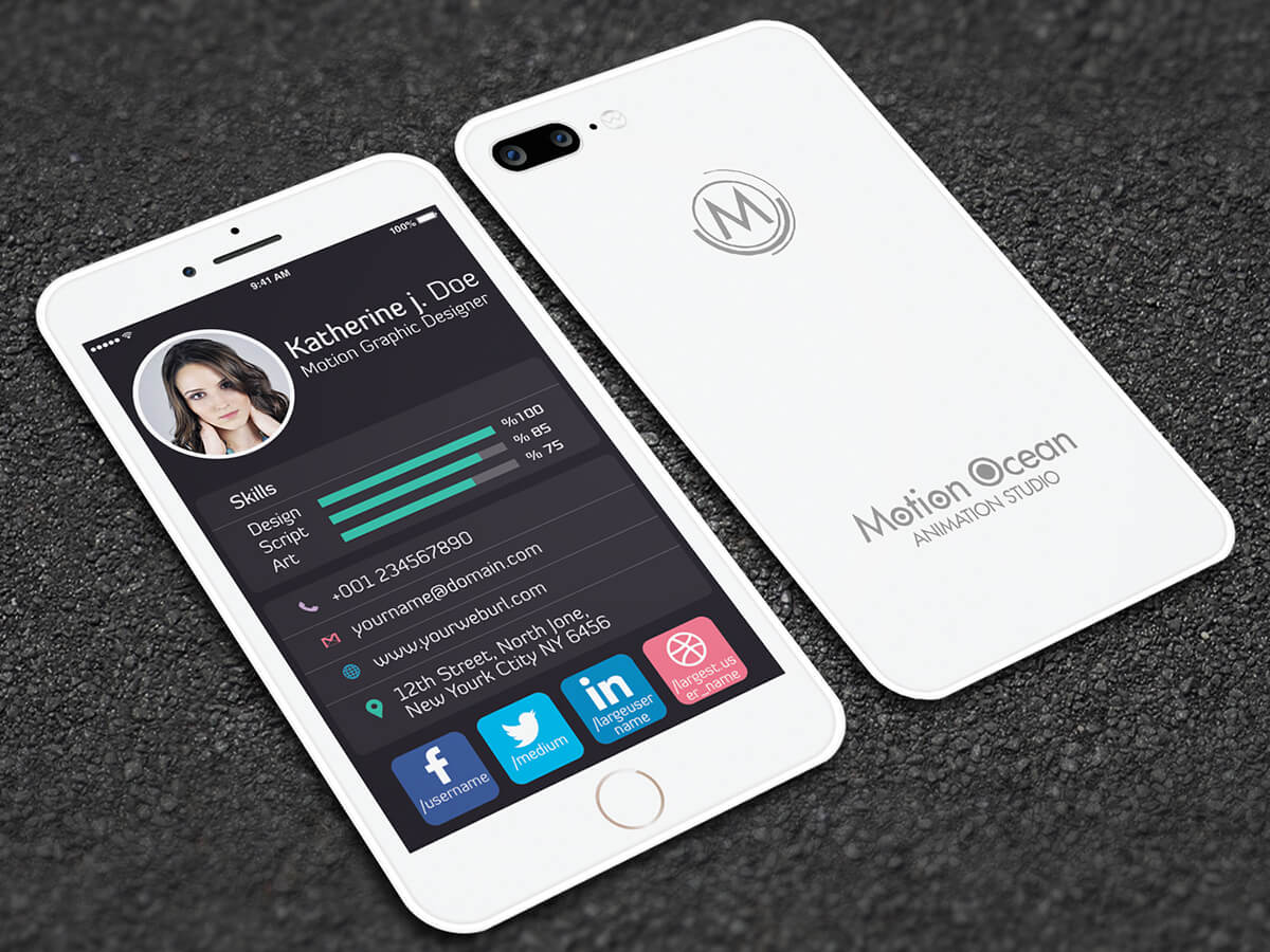 Iphone Business Card – Forza.mbiconsultingltd Regarding Iphone Business Card Template