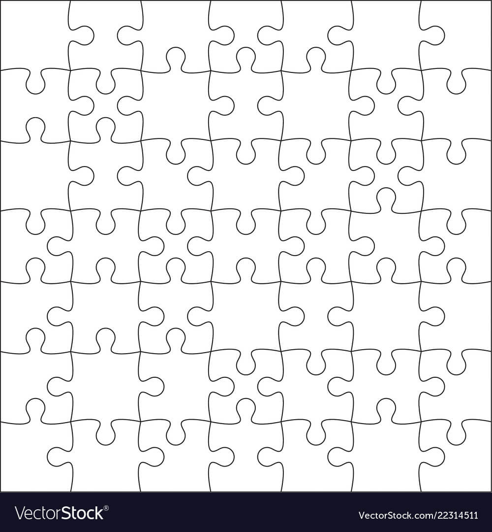 Jigsaw Puzzle Blank Regarding Blank Jigsaw Piece Template