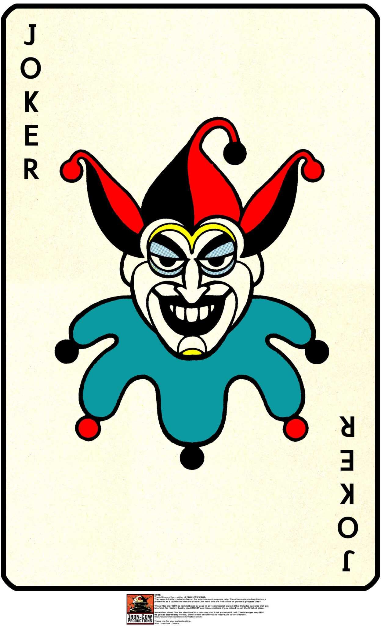 Joker Card Drawing At Getdrawings Free For Personal With Regard To
