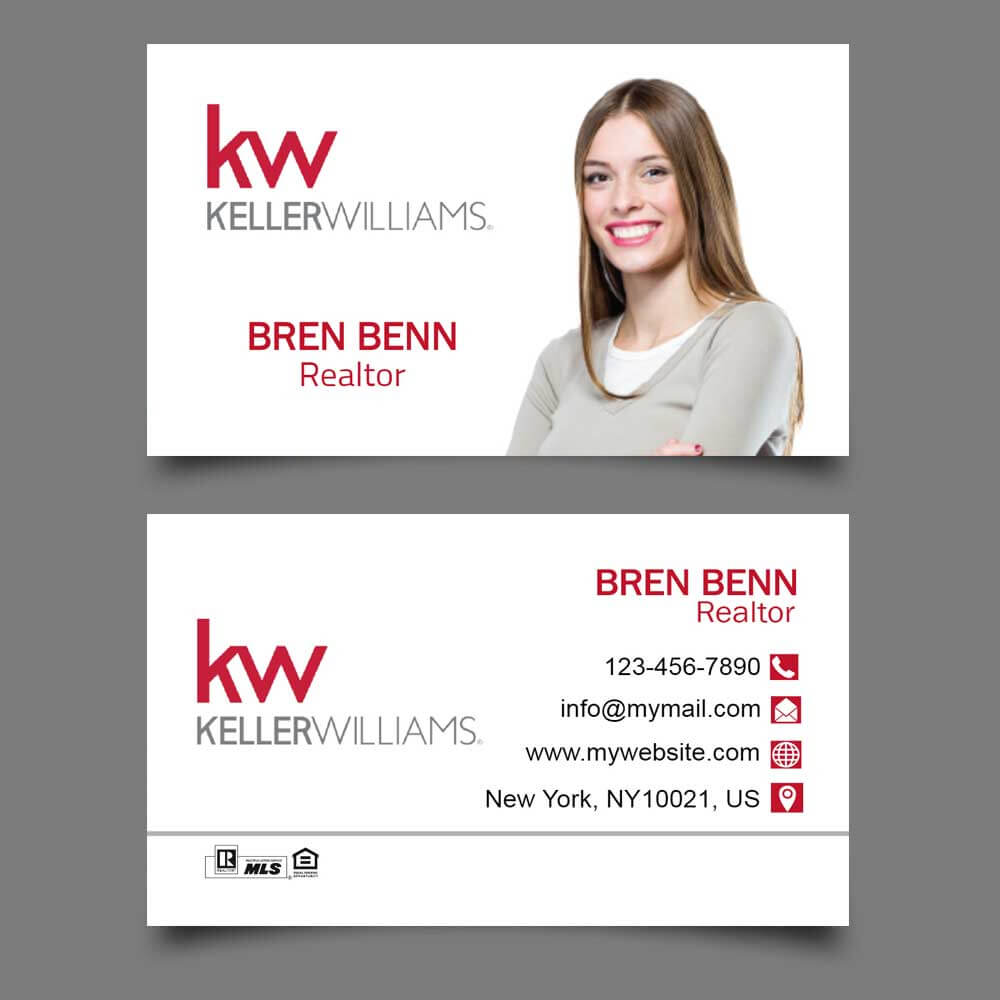 Keller Williams Business Cards 016 In Keller Williams Business Card Templates