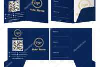 Key Card Holder Template | Hotel Key Card Holder Folder regarding Hotel Key Card Template