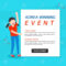 Korea Winning Event Banner Template With Event Banner Template