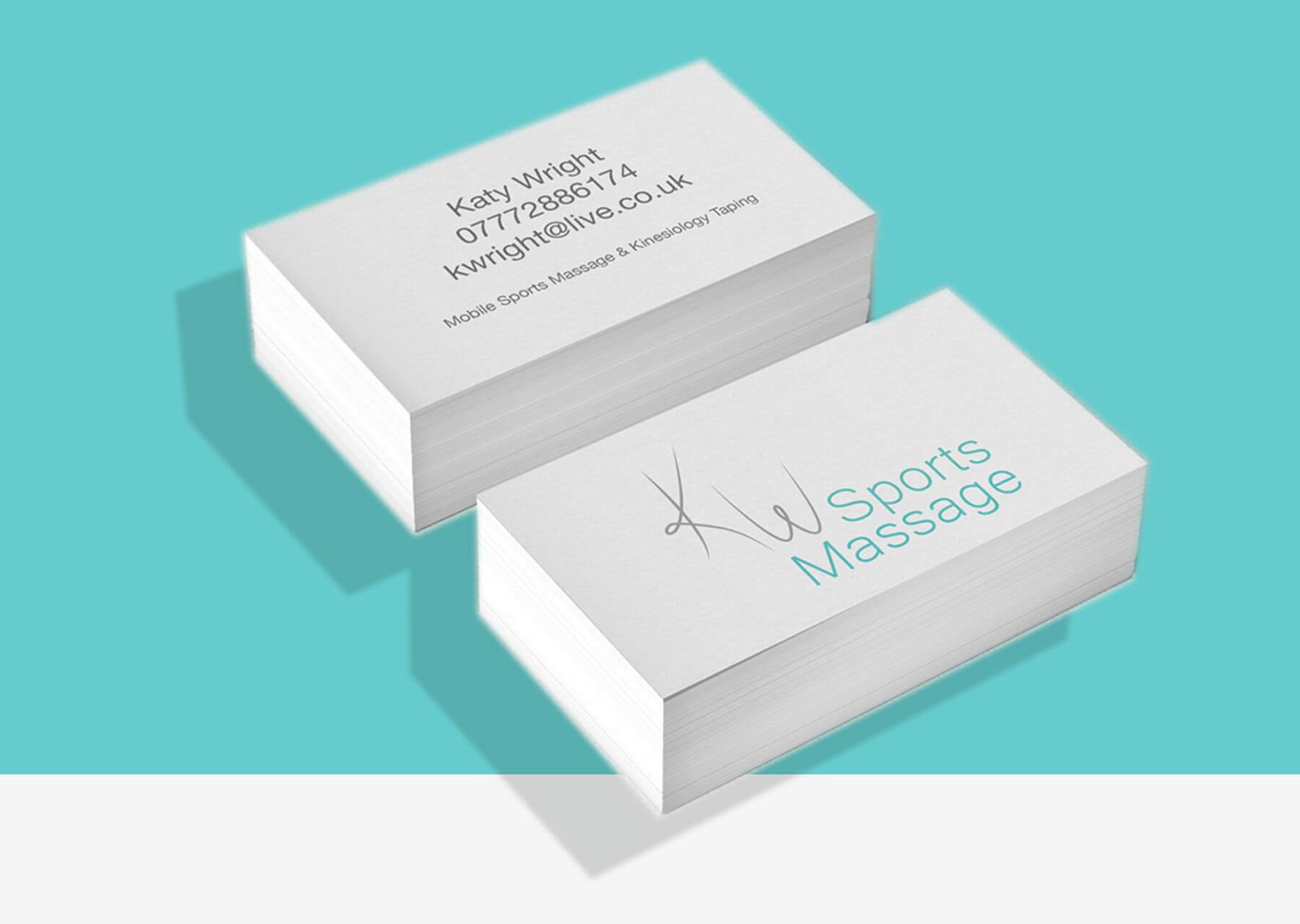 Kw Sports Massage Business Card Designfor Kw Sports Massage With Massage Therapy Business Card Templates