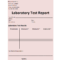 Laboratory Test Report Template within Test Result Report Template