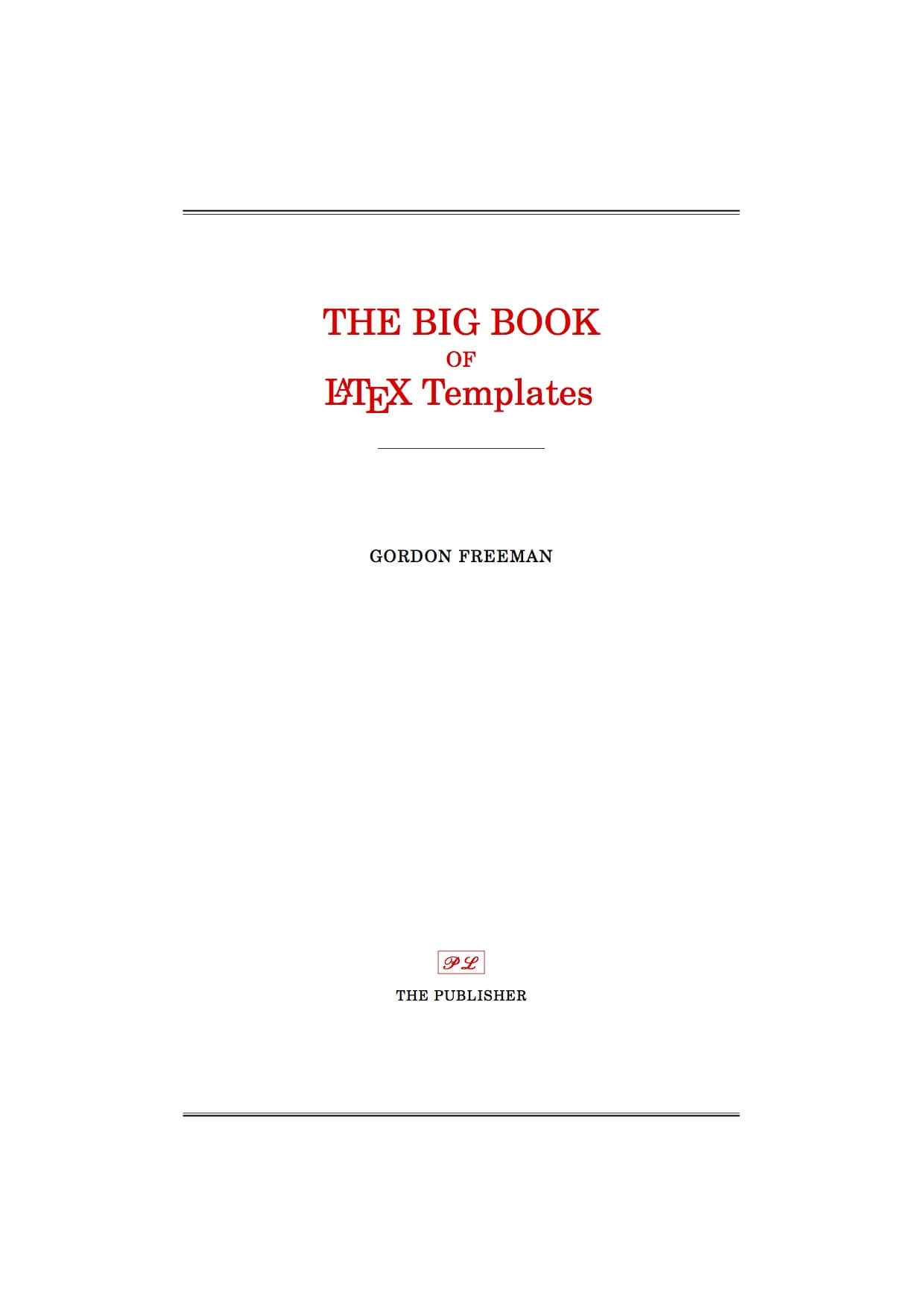 Latex Templates » Title Pages Intended For Technical Report Latex Template