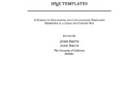 Latex Templates » Title Pages throughout Latex Template For Report