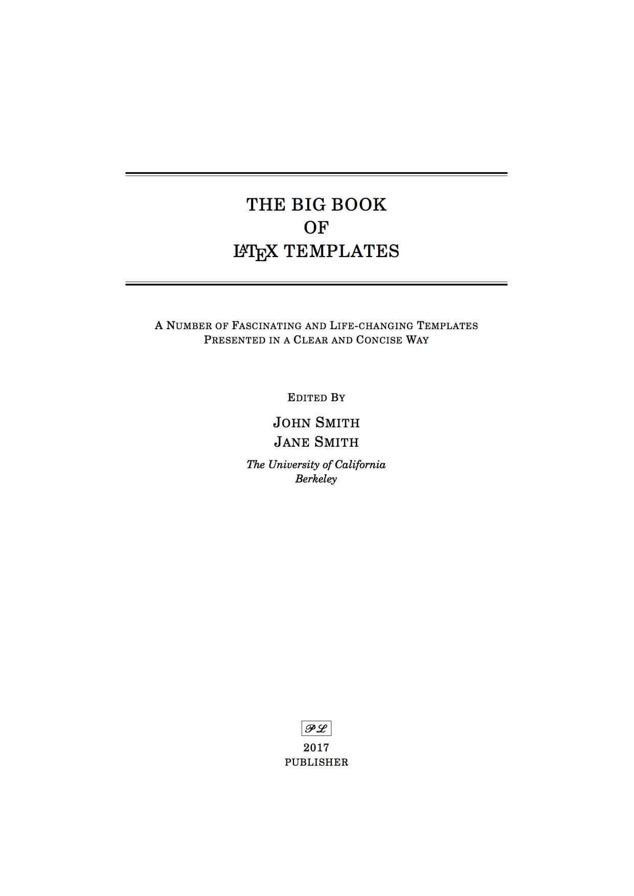 Latex Templates » Title Pages Throughout Latex Template For Report