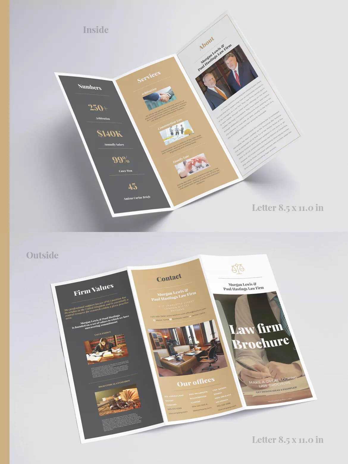 Free Indesign Brochure Template 8.5 X11