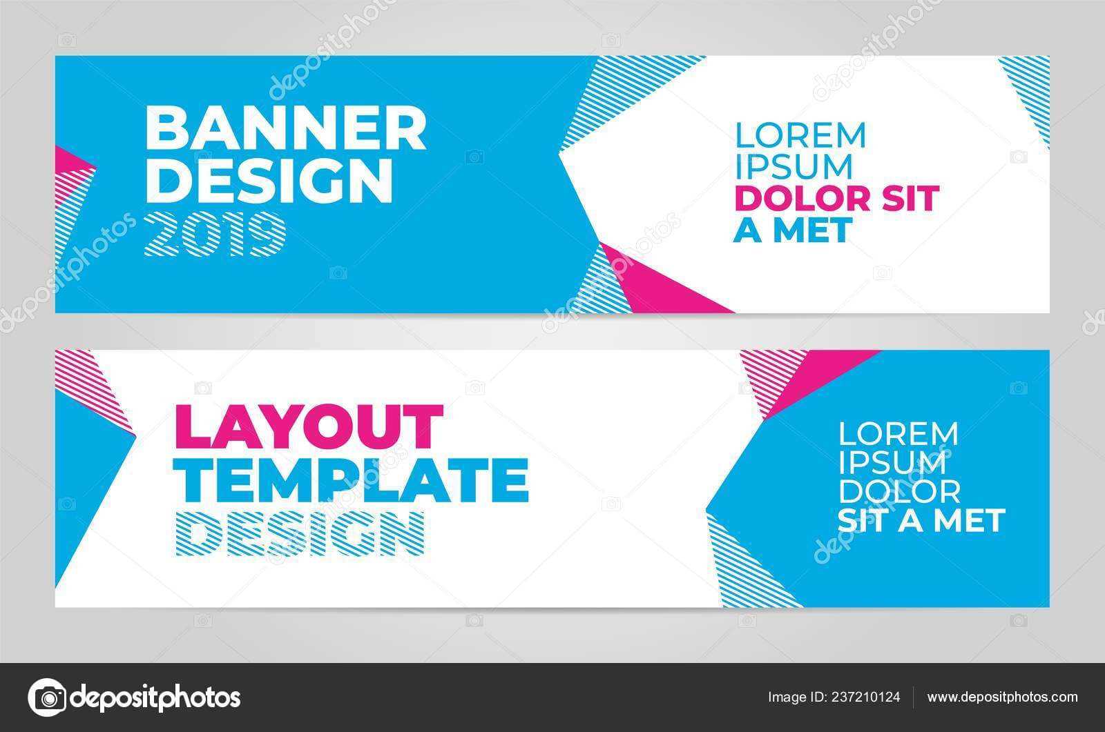 Layout Banner Template Design For Winter Sport Event 2019 Pertaining To Event Banner Template