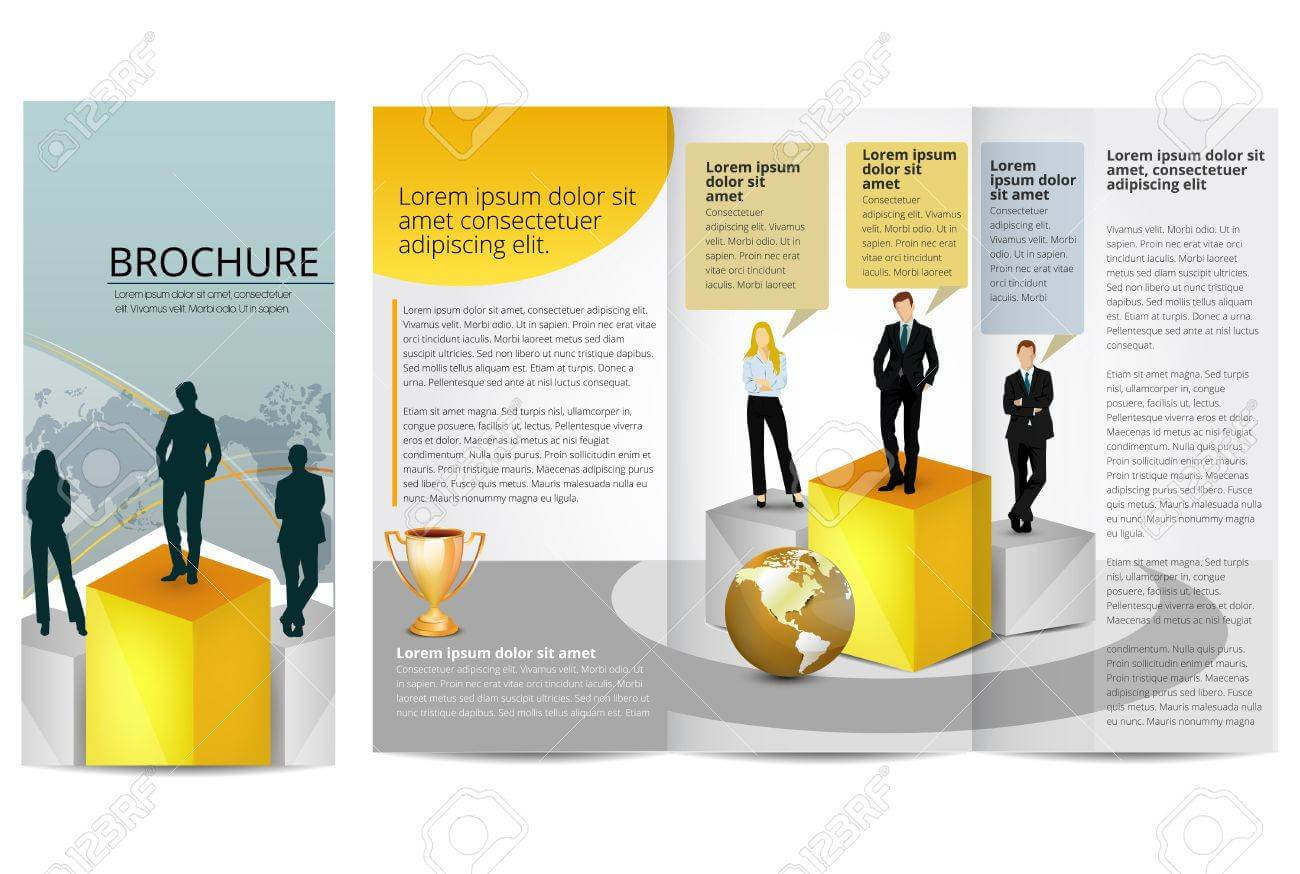 Leadership Training Progress Brochure Template For Training Brochure Template